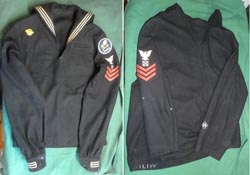 WW2/Early Posy War US Navy Jumpers - Construction Btn Seabees